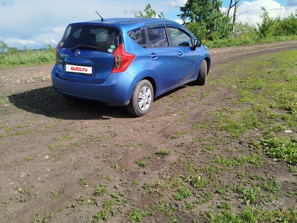 2016 Nissan Note II Рестайлинг, синий - вид 8