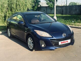 2012 Mazda 3 II (BL) Рестайлинг, синий, 755000 рублей, вид 2