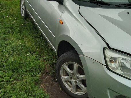 2012 Lada (ВАЗ) Granta I, серебристый, 340000 рублей, вид 1
