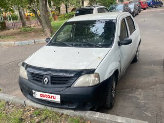 2008 Renault Logan I, белый, 130000 рублей, вид 2