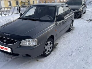 2008 Hyundai Accent ТагАЗ II, серый, 450000 рублей, вид 1