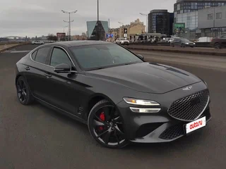 2022 Genesis G70 I Рестайлинг, серый, 3799000 рублей, вид 1