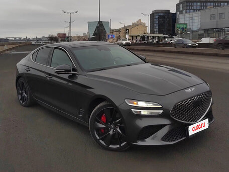 2022 Genesis G70 I Рестайлинг, серый, 3799000 рублей, вид 1