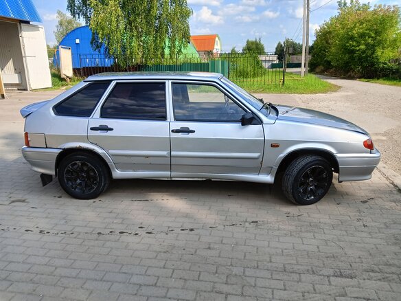 2011 Lada (ВАЗ) 2114, серебристый, 157000 рублей - вид 6