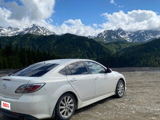 2011 Mazda 6 II (GH) Рестайлинг, белый, 900000 рублей, вид 3