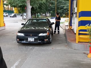 1995 Toyota Mark II VII (X90), чёрный, 1600000 рублей, вид 2