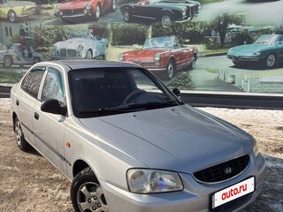 2004 Hyundai Accent ТагАЗ II, серебристый, 315000 рублей, вид 3