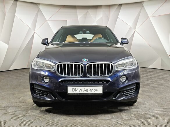 2018 BMW X6 40d II (F16), чёрный - вид 2