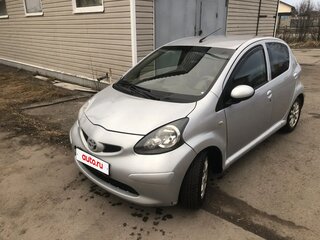 2007 Toyota Aygo I, серебристый, 386500 рублей, вид 1