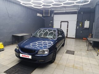 2007 Hyundai Accent ТагАЗ II, синий, 435000 рублей, вид 3