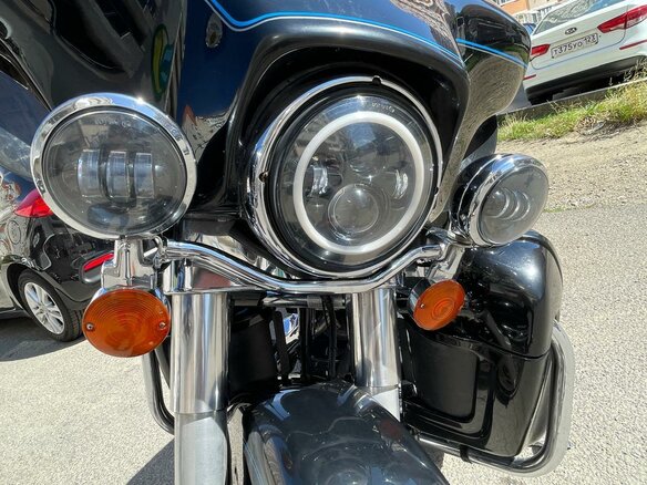 2006 Harley-Davidson Electra Glide, чёрный, 695000 рублей - вид 9