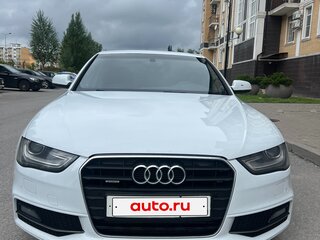 2013 Audi A4 IV (B8) Рестайлинг, белый, 1670000 рублей, вид 2