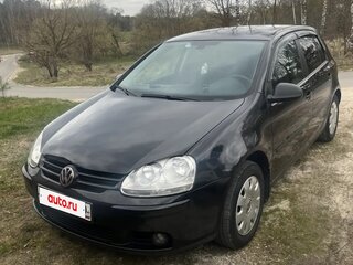 2007 Volkswagen Golf V, чёрный, 555000 рублей, вид 1