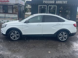 2019 Lada (ВАЗ) Vesta Cross I, белый, 970000 рублей, вид 4