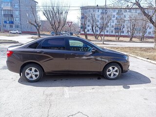 2017 Lada (ВАЗ) Vesta I, коричневый, 730000 рублей, вид 2