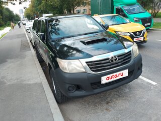 2012 Toyota Hilux VII Рестайлинг, чёрный, 1400000 рублей, вид 1