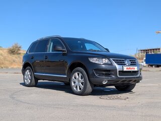 2008 Volkswagen Touareg I Рестайлинг, чёрный, 950000 рублей, вид 5