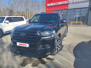2016 Toyota Land Cruiser 200 Series Рестайлинг 2, чёрный, 5450000 рублей, вид 1