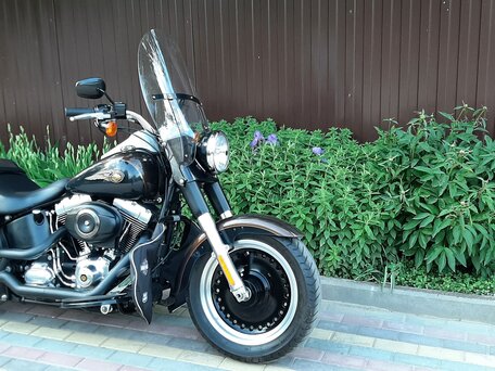 2013 Harley-Davidson Fat Boy, коричневый, 1450000 рублей, вид 5