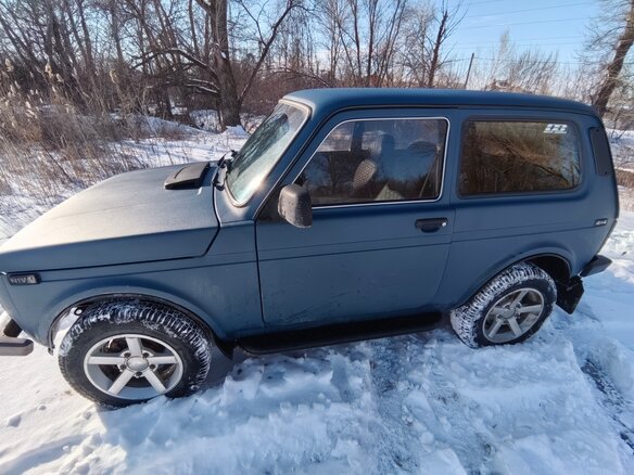 2011 Lada (ВАЗ) 2121 (4x4) I Рестайлинг, синий - вид 3