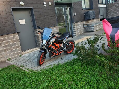 2014 KTM 390 Duke, чёрный, 300000 рублей, вид 5