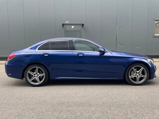 2016 Mercedes-Benz C-Класс 180 IV (W205), синий, 2750000 рублей, вид 2