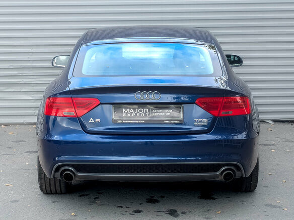 2016 Audi A5 I (8T) Рестайлинг, синий - вид 5