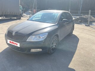 2011 Skoda Octavia II (A5) Рестайлинг, чёрный, 525000 рублей, вид 1