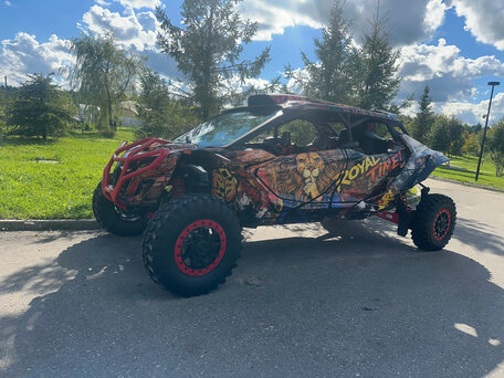 2025 BRP Can-Am Maverick R MAX X RC, красный, 5300000 рублей, вид 3