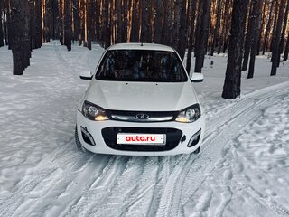 2015 Lada (ВАЗ) Kalina II, белый, 500000 рублей, вид 3