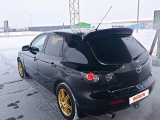 2008 Mazda 3 I (BK) Рестайлинг, чёрный, 700000 рублей, вид 3