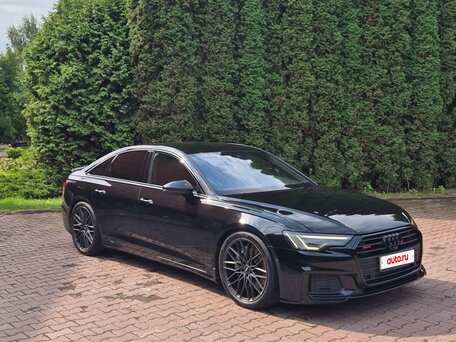 2018 Audi A6 55 TFSI V (C8), чёрный, 3480000 рублей, вид 5