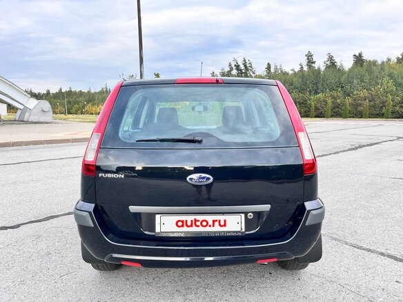 2008 Ford Fusion I Рестайлинг, чёрный - вид 6