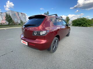 2008 Mazda 3 I (BK) Рестайлинг, красный, 640000 рублей, вид 5
