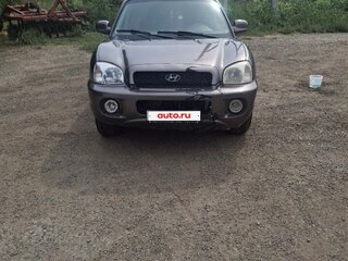 2004 Hyundai Santa Fe I, серый, 380000 рублей, вид 1
