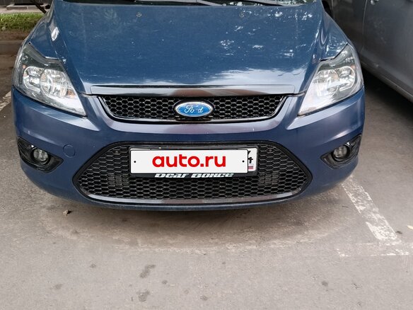 2010 Ford Focus II Рестайлинг, синий - вид 2
