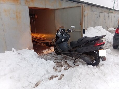 2003 Suzuki Burgman (SkyWave) 250, чёрный, 215000 рублей, вид 1