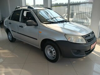 2013 Lada (ВАЗ) Granta I, серебристый, 259000 рублей, вид 2