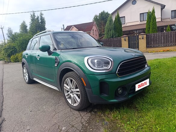 2021 Mini Countryman Cooper II Рестайлинг, зелёный, 2350000 рублей