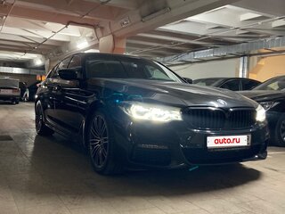 2018 BMW 5 серии 530i xDrive VII (G30/G31/G38), чёрный, 3850000 рублей, вид 5