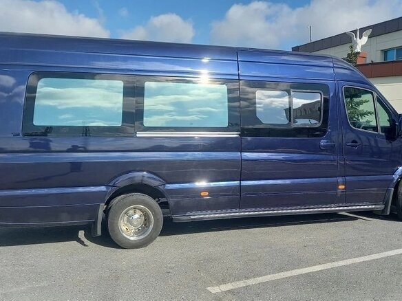 2009 Volkswagen Crafter, синий, 2200000 рублей - вид 6