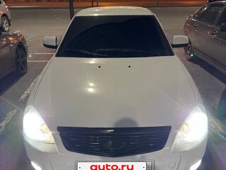 2009 Lada (ВАЗ) Priora I, белый, 299000 рублей, вид 2