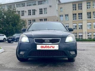 2009 Kia Rio II Рестайлинг, чёрный, 339000 рублей, вид 3