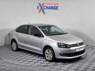 2014 Volkswagen Polo V, серебристый, 733000 рублей, вид 3