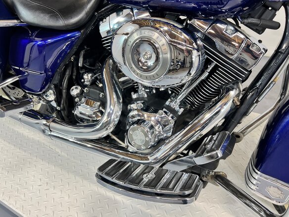 2007 Harley-Davidson Road King, синий, 510000 рублей - вид 17