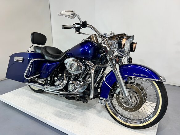 2007 Harley-Davidson Road King, синий, 510000 рублей - вид 5