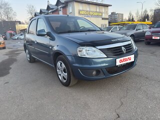 2013 Renault Logan I Рестайлинг, синий, 465000 рублей, вид 3