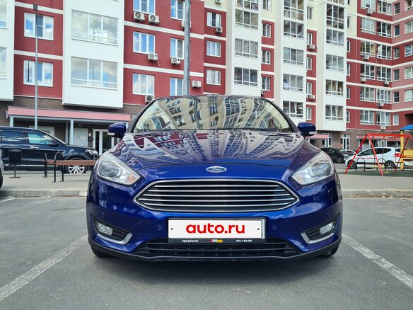 2016 Ford Focus III Рестайлинг, синий, 1149000 рублей