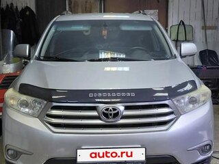 2010 Toyota Highlander II (XU40) Рестайлинг, серебристый, 1849000 рублей, вид 3