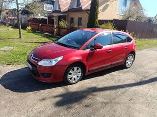2010 Citroen C4 I Рестайлинг, красный, 275000 рублей, вид 4